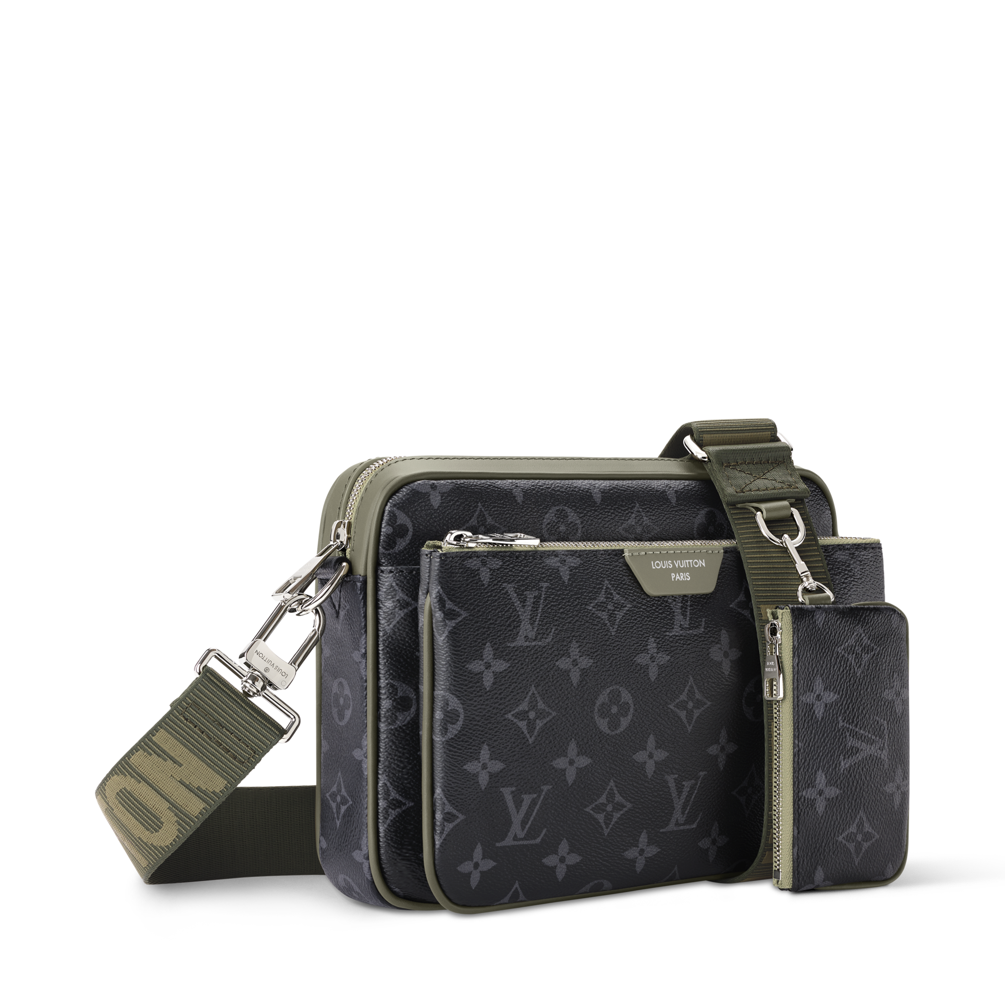 Trio Messenger Monogram Eclipse Canvas - Men - Bags | LOUIS VUITTON ®